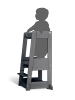 tiSsi tiSsi ® Entdeckerturm / Lernturm "FELIX"  in Grau