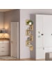 VASAGLE Eckregal Ellan in Eichenbeige - (B)20 x (H)126 x (T)20 cm