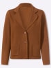 Heine Strickblazer in cognac