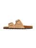 Divine Factory Noga Mistral Edge Lederpantoletten Beige