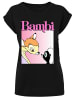 F4NT4STIC T-Shirt Disney Bambi Nice To Meet You in schwarz