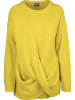 Urban Classics Crew Neck Jumpers in lemonmustard