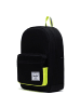 Herschel Pop Quiz 22 - Rucksack 43 cm (black crosshatch/black/raven crosshatch) in black enzyme ripstop/black /safety yellow