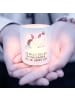 Mr. & Mrs. Panda Kerzenhalter Einhorn Pupsen mit Spruch in Transparent