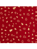 Atmosphera Créateur d'intérieur Tischläufer mit goldenem Muster in Rot, 28 x 300 cm