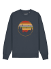 wat? Apparel Sweatshirt Sunset Berge & Tannen in India Ink Grey