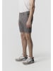 KOROSHI Herren baumwoll chino shorts in grau