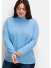 sheego Pullover in himmelblau