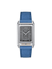 Heritor Esteban Uhr mit Lederarmband in Silver/Blue