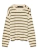 Vero Moda Pullover 'SABA Button' Beige