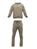 Tom Barron Jogginganzug Jogging Set Splash Print Design in khaki