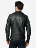 KOROSHI Kunstlederjacke in Schwarz