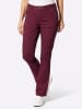 WITT WEIDEN 5-Pocket-Jeans in bordeaux