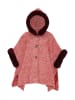 fraully Poncho in Rot