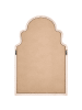 Beliani Wandspiegel TILLAC in Beige - (W) 60 x (H) 90 x (L) 3 cm Vertikal