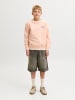 JACK & JONES Junior Sweatshirt in Peach Melba
