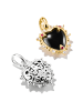 Thomas Sabo Charm-Anhänger in silber, schwarz, weiß