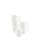 Villeroy & Boch 6er Set Mokka-/Espressotassen Anmut 60 ml in weiß