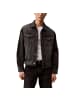 CALVIN KLEIN JEANS Schwarz Baumwolle Jeansjacke