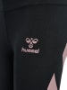 Hummel Leggings Hmlparis Damen in BLACK/WOODROSE