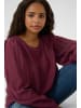 KAFFE curve Langarm-Bluse KCviva Regular fit in Windsor Wine