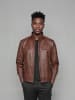 CBL Herren Lederjacke  in cognac braun