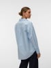 Vero Moda Popelin Hemd in Cashmere Blue