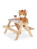 relaxdays Kindersitzgruppe in Natur - (B)89 x (H)50 x (T)79 cm