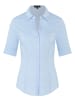 More & More Baumwollstretchbluse in italian blue