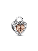 Pandora 925/- Sterling Silber & 14k rosé vergoldeter Charm