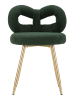 Mauro Ferretti Mini-Teddy-Sessel, grün, ø 40 x 67 cm