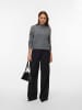 Vero Moda Strickpullover in Medium Grey Melange