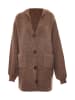 Tanuna Damen Strickjacke in Braun