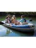 Intex Schlauchboot Excursion 4 mit Paddel und Pumpe 315x165x43cm in bunt