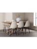 ebuy24 Essgruppe Piazza (7-teilig) Mocca 90 x 180 cm