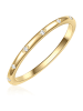 Glanzstücke München Ring aus Sterling Silber mit Zirkonia in gelbgold