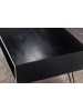 FineBuy Couchtisch in Schwarz / Mango / 100x50x40