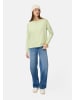 Camel Active Sweatshirt mit Raglanärmeln in Limettengrün
