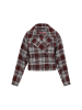 myMo ROCKS Women Jacket in burgundy check