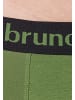 Bruno Banani Retro Short / Pant Flowing in Dillgrün / Schwarz