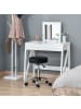 HOMCOM Salonstuhl-Ø42 x 49-61H cm-Schwarz