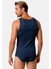 ESGE Unterhemd / Tanktop Feinripp Jeans in Marine