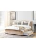 Beliani 6-tlg Doppelbett MONTPELLIER in Beige