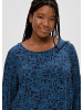 TRIANGLE Bluse langarm in Blau