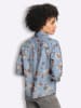Heine Bluse in bleu-ecru-gestreift