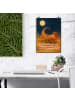 Mr. & Mrs. Panda Plakat Sternzeichen Skorpion Design mit Spruch in Weiß