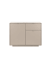 CALICOSY Kommode VIKA in Beige - (W) 120  x (H) 90  x (L) 37,5  cm