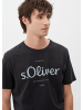 s.Oliver T-Shirt kurzarm in Schwarz