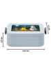 Mr. & Mrs. Panda MEPAL Bentobox Pinguin Lagerfeuer Design ohne S... in Blau Pastell