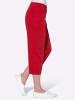 WITT WEIDEN Capri-Hose in rot